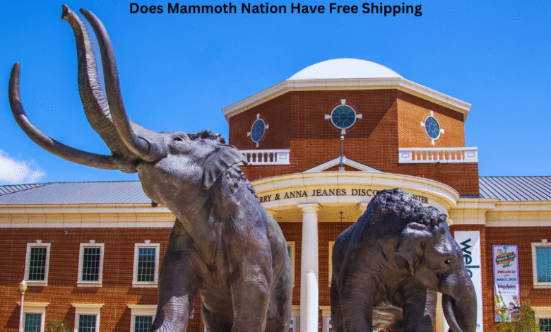 Does Mammoth Nation Have Free Shipping